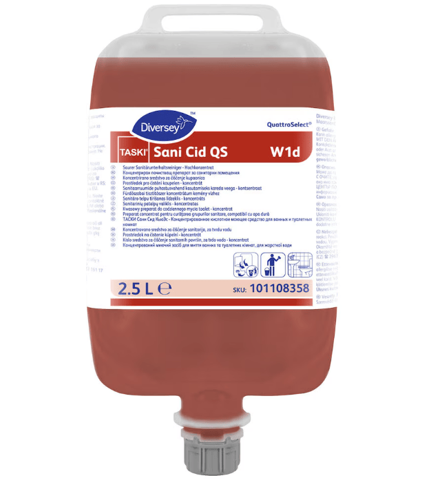 Diversey Taski Sani Cid QS 2,5L - засіб для чищення санвузлів